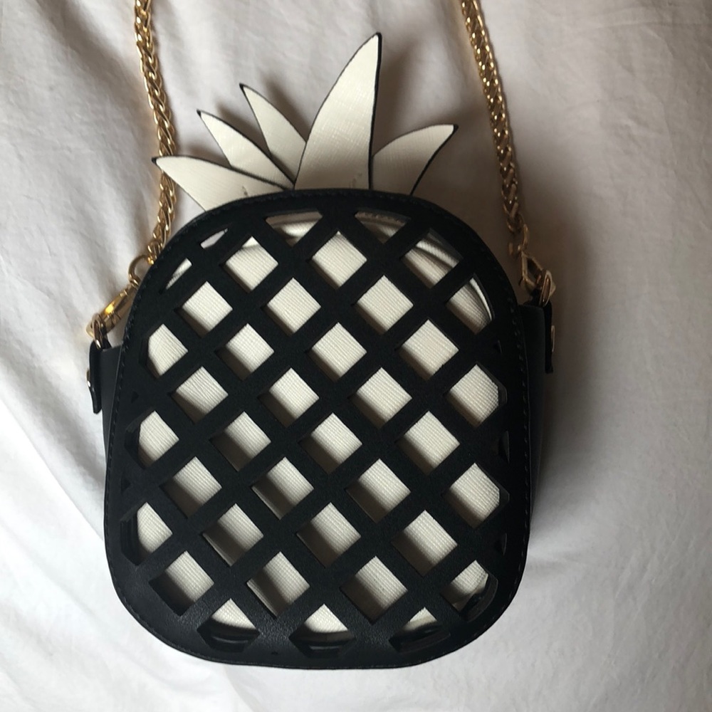 Zara Pineapple Crossbody Bag